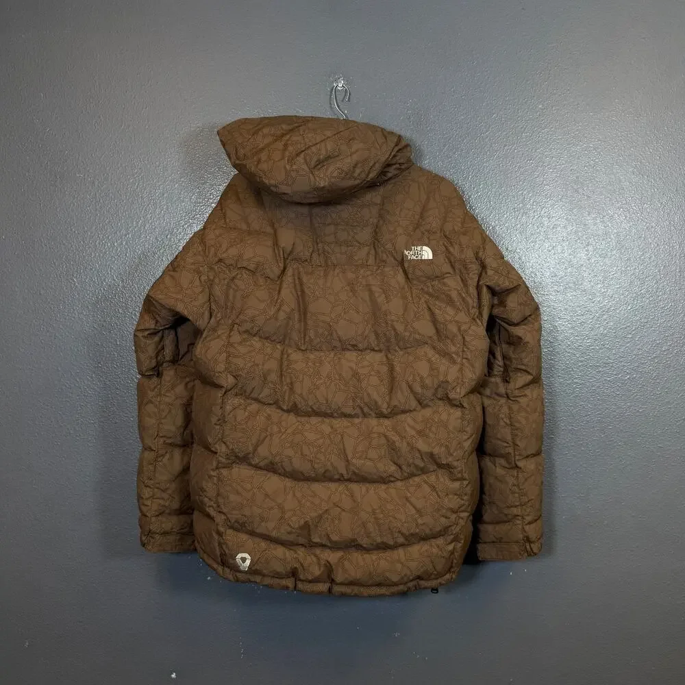 The North Face M men’s brown ski jacket RECCO PRODIGY 600 Goose down insulated